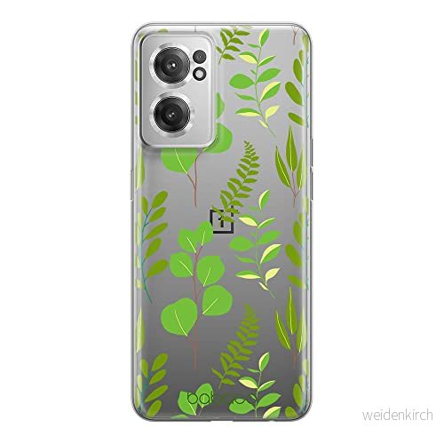ERT GROUP mobiltelefonfodral för Oneplus NORD CE 2 originalt och officiellt licensierat Babaco mönster Plants 009 optimalt anpassad till formen på mobiltelefonen, gedeeltelijk transparant 5905511288044