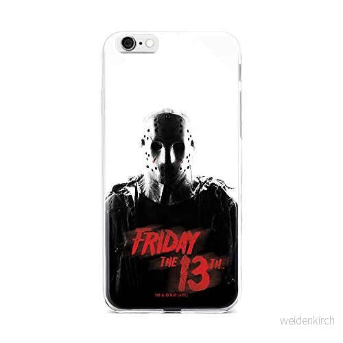 ERT GROUP mobiltelefonfodral för Iphone 6 PLUS originalt och officiellt licensierat Horror mönster Friday the 13th 014 optimalt anpassad till formen på mobiltelefonen, fodral tillverkad av TPU plast 5905511112066