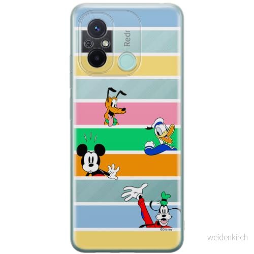 ERT GROUP mobiltelefonfodral för Xiaomi REDMI 12C/ 11A originalt och officiellt licensierat Disney mönster Friends 017 anpassad till formen på mobiltelefonen, gedeeltelijk transparant 5905795039097