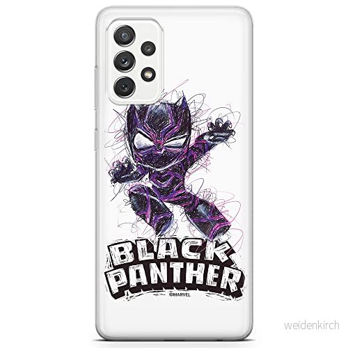 ERT GROUP mobiltelefonfodral för Samsung A72 5G originalt och officiellt licensierat Marvel mönster Black Panther 017 optimalt anpassad till formen på mobiltelefonen, fodral tillverkad av TPU plast 5904805232848