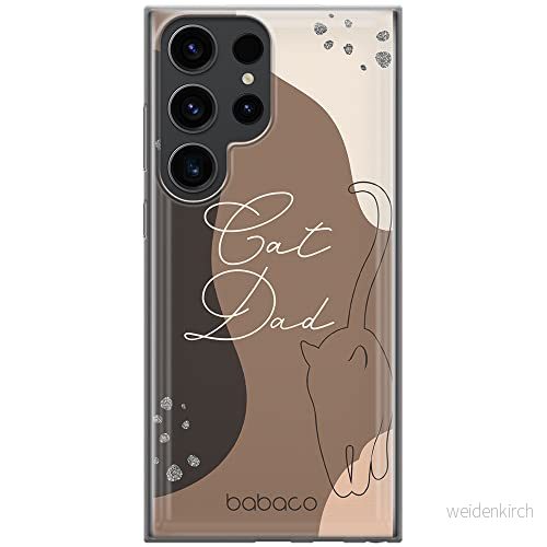 ERT GROUP mobiltelefonfodral för Samsung S23 ULTRA originalt och officiellt licensierat Babaco mönster Cats 010 optimalt anpassad till formen på mobiltelefonen, fodral tillverkad av TPU plast 5905511471774