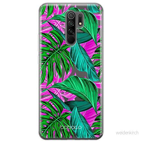 ERT GROUP mobiltelefonfodral för Xiaomi REDMI 9 originalt och officiellt licensierat Babaco mönster Plants 004 optimalt anpassad till formen på mobiltelefonen, gedeeltelijk transparant 5903040289099