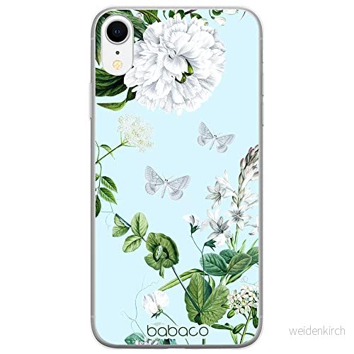 ERT GROUP mobiltelefonfodral för Iphone XR originalt och officiellt licensierat Babaco mönster Flowers 030 optimalt anpassad till formen på mobiltelefonen, fodral tillverkad av TPU plast 5905131275271