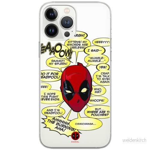 ERT GROUP mobiltelefonfodral för Oppo A53 / A53S originalt och officiellt licensierat Marvel mönster Deadpool 008 optimalt anpassad till formen på mobiltelefonen, gedeeltelijk transparant 5903040195376