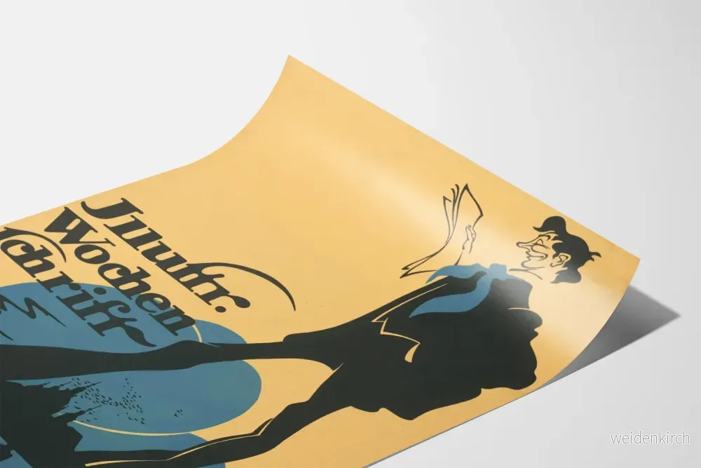 Vintage Zeit im Bild Poster för väggdekoration - Bild 3