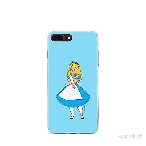 ERT GROUP mobiltelefonfodral för Iphone 7 PLUS/ 8 PLUS originalt och officiellt licensierat Disney mönster Alice 010 optimalt anpassad till formen på mobiltelefonen, fodral tillverkad av TPU plast 5905131190192