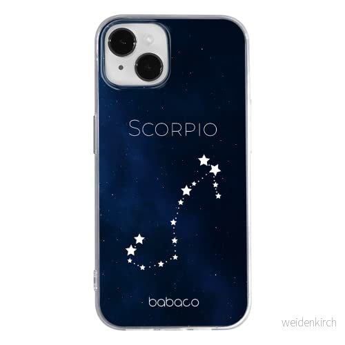 ERT GROUP mobiltelefonfodral för Apple Iphone 14 PLUS originalt och officiellt licensierat Babaco mönster Zodiac Constellation 008, fodral tillverkad av TPU plast 5905131896575