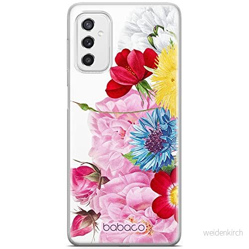 ERT GROUP mobiltelefonfodral för Samsung M52 5G originalt och officiellt licensierat Babaco mönster Flowers 056 optimalt anpassad till formen på mobiltelefonen, fodral tillverkad av TPU plast 5905131359797