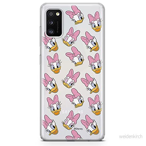 ERT GROUP mobiltelefonfodral för Samsung A41 originalt och officiellt licensierat Disney mönster Daisy 007 optimalt anpassad till formen på mobiltelefonen, gedeeltelijk transparant 5903537508825