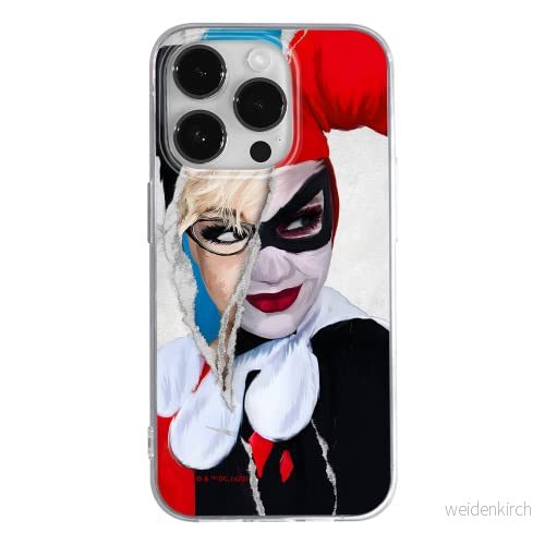 ERT GROUP mobiltelefonfodral för Apple Iphone 14 PRO originalt och officiellt licensierat DC mönster Harley Quinn 007 optimalt anpassad till formen på mobiltelefonen, fodral tillverkad av TPU plast 5905131926012