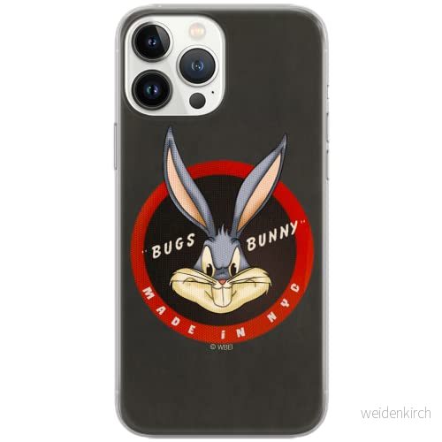 ERT GROUP mobiltelefonfodral för Samsung S10 originalt och officiellt licensierat Looney Tunes mönster Bugs 006 Vit optimalt anpassad till formen på mobiltelefonen, fodral tillverkad av TPU plast 5903040837955