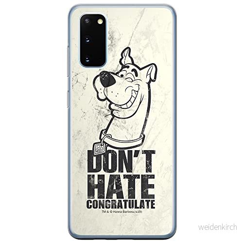 ERT GROUP mobiltelefonfodral för Samsung S20 / S11E originalt och officiellt licensierat Scooby Doo mönster 011 Vit optimalt anpassad till formen på mobiltelefonen, fodral tillverkad av TPU plast 5903537541785
