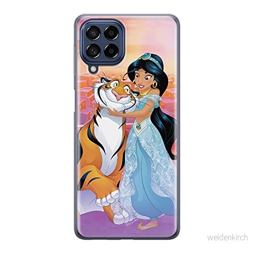 ERT GROUP mobiltelefonfodral för Samsung M53 5G originalt och officiellt licensierat Disney mönster Jasmine & Rajah 001 optimalt anpassad till formen på mobiltelefonen, fodral tillverkad av TPU plast 5905511394073