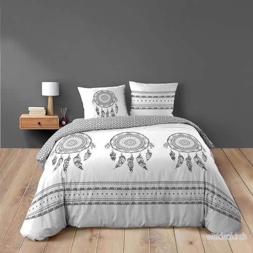 douceur d'intérieur, 3 delat set (260 x 240 cm) Indian Dream, 100% bomull 3574386449335