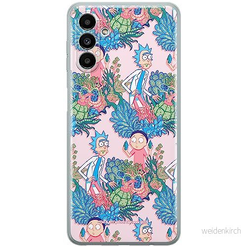 ERT GROUP mobiltelefonfodral för Samsung A13 5G/ A04s originalt och officiellt licensierat Rick and Morty mönster & 021, fodral tillverkad av TPU plast 5905511143534