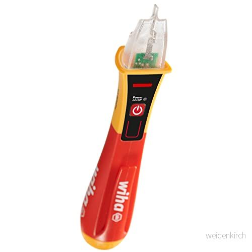 Wiha single pole, isiri yekuonana Volt Detector, 90 1000 VDC/VDC (43798) 4010995437985