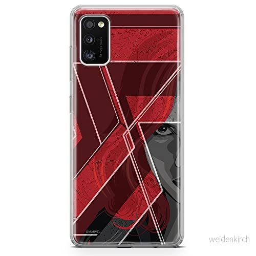 ERT GROUP mobiltelefonfodral för Samsung A41 originalt och officiellt licensierat Marvel mönster Black Widow 002 optimalt anpassad till formen på mobiltelefonen, fodral tillverkad av TPU plast 5903537654928
