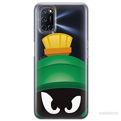 ERT GROUP mobiltelefonfodral för Oppo A92/ A72/ A52 originalt och officiellt licensierat Looney Tunes mönster Marvin 001 optimalt anpassad till formen på mobiltelefonen, gedeeltelijk transparant 5903040210819