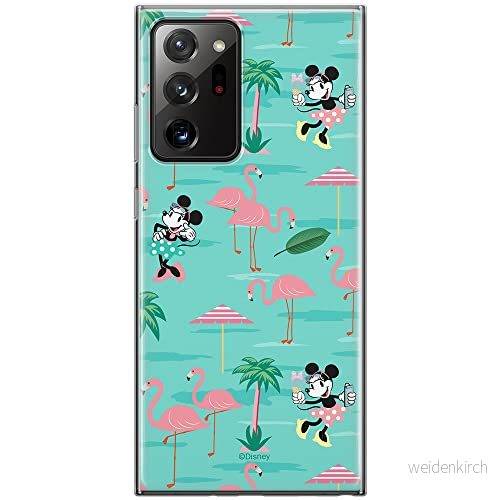 ERT GROUP mobiltelefonfodral för Samsung GALAXY NOTE 20 ULTRA originalt och officiellt licensierat Disney mönster Minnie 038 anpassad till formen på mobiltelefonen, fodral tillverkad av TPU plast 5903040355282