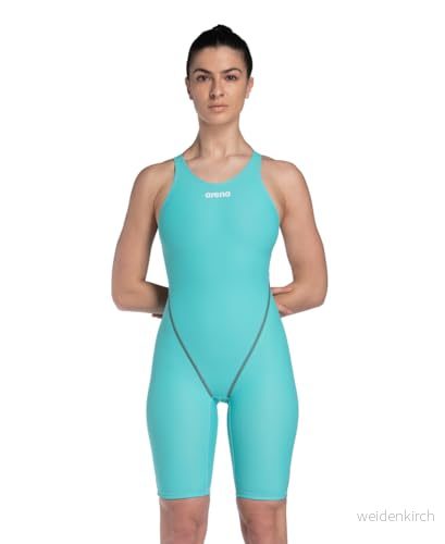 ARENA Powerskin ST Next baddräkt i ett stycke för kvinnor, FINA godkänd tävlingsdräkt, kvinnor av återvunnet material, fodrad onepiece med förstärkta remmar 3468336920541