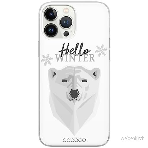 ERT GROUP mobiltelefonfodral för Apple Iphone 13 PRO originalt och officiellt licensierat Babaco mönster Winter 003 optimalt anpassad till formen på mobiltelefonen, fodral tillverkad av TPU plast 5903932855760