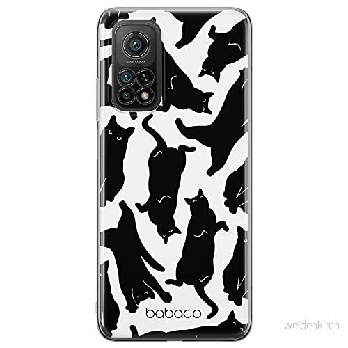 ERT GROUP mobiltelefonfodral för Xiaomi MI 10 LITE originalt och officiellt licensierat Babaco mönster Cats 005 optimalt anpassad till formen på mobiltelefonen, fodral tillverkad av TPU plast 5905131101594