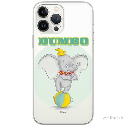 ERT GROUP mobiltelefonfodral för Xiaomi Redmi Note 11T 5G/11S 5G/POCO M4 Pro 5G originalt och officiellt licensierat Disney mönster Dumbo 006, gedeeltelijk transparant 5904805619656