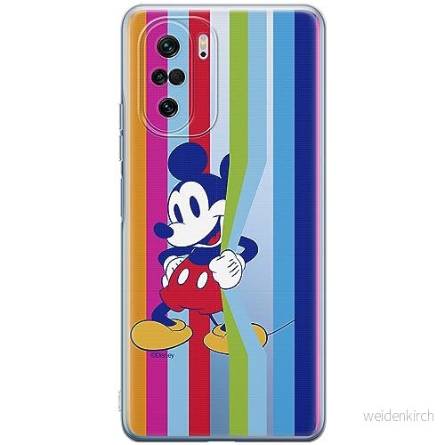ERT GROUP mobiltelefonfodral för Xiaomi MI 11i/ REDMI K40/K40 PRO/POCO F3/ F3 PRO originalt och officiellt licensierat Disney mönster Mickey 026, gedeeltelijk transparant 5905511879570