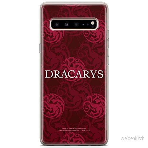 ERT GROUP Mobiltelefonskal för Samsung S10 5G original och officiellt licensierad Game od Thrones mönster of 021 anpassad till mobiltelefonens form, TPU fodral 5903932695618