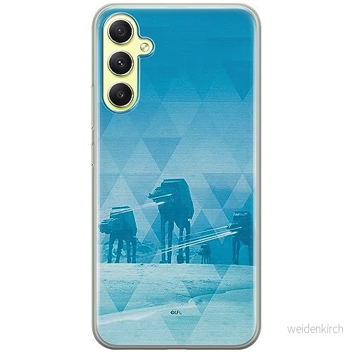 ERT GROUP mobiltelefonfodral för Samsung A34 5G originalt och officiellt licensierat Star Wars mönster 047 optimalt anpassad till formen på mobiltelefonen, fodral tillverkad av TPU plast 5905511779467