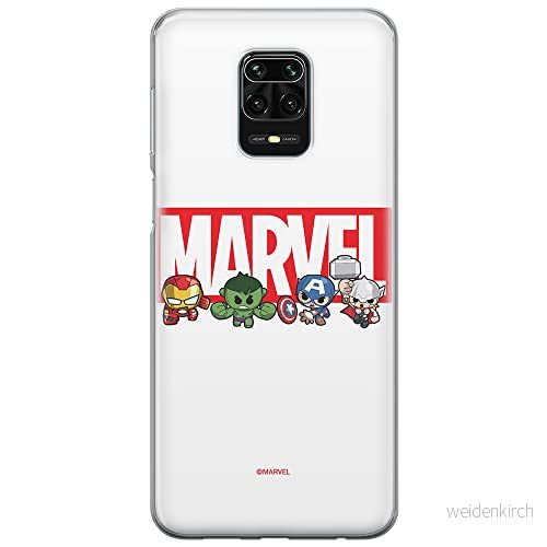 ERT GROUP mobiltelefonfodral för Xiaomi REDMI NOTE 9 PRO/ 9S originalt och officiellt licensierat Marvel mönster 009 optimalt anpassad till formen på mobiltelefonen, fodral tillverkad av TPU plast 5904805177729