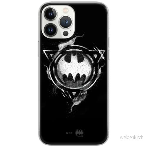 ERT GROUP mobiltelefonfodral för Samsung A71 originalt och officiellt licensierat DC mönster Batman 013 Vit optimalt anpassad till formen på mobiltelefonen, fodral tillverkad av TPU plast 5903537534350