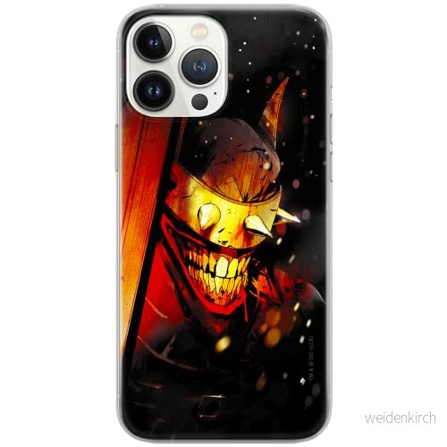 ERT GROUP mobiltelefonfodral för Apple Iphone 5/5S/SE originalt och officiellt licensierat DC mönster Batman Who Laughs 005 Vit anpassad till formen på mobiltelefonen, fodral tillverkad av TPU plast 5902980683547