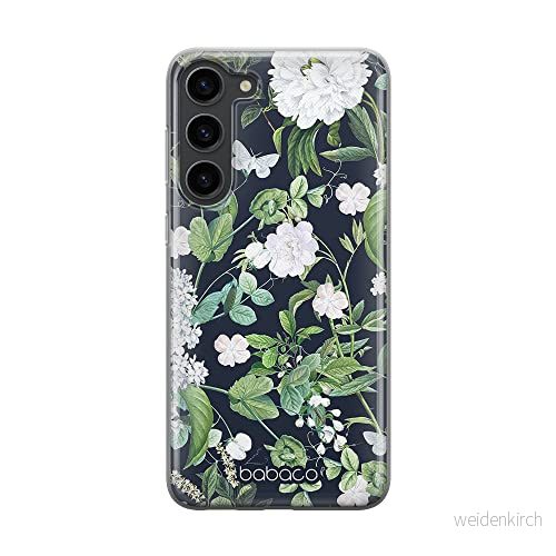 ERT GROUP mobiltelefonfodral för Samsung S23 originalt och officiellt licensierat Babaco mönster Flowers 034 optimalt anpassad till formen på mobiltelefonen, fodral tillverkad av TPU plast 5905511427047