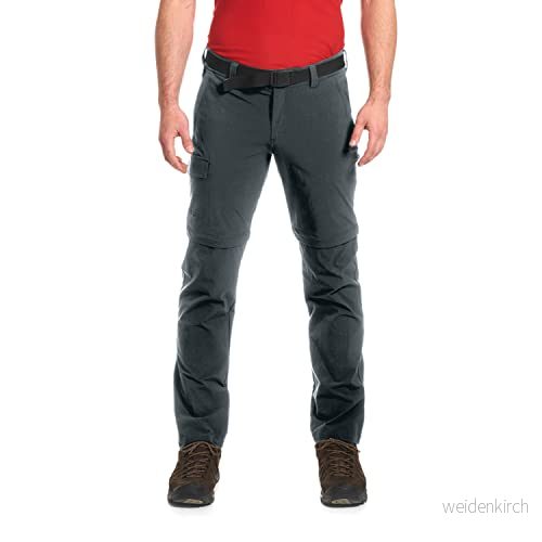 maier sports Torid Slim Zip vandringsbyxor för män 4056286300545