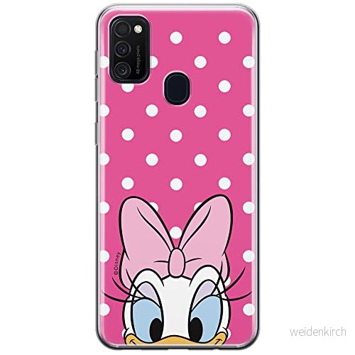 ERT GROUP mobiltelefonfodral för Samsung M21 originalt och officiellt licensierat Disney mönster Daisy 001 optimalt anpassad till formen på mobiltelefonen, fodral tillverkad av TPU plast 5903537832647