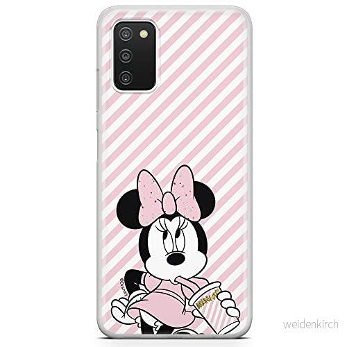 ERT GROUP mobiltelefonfodral för Samsung A03S originalt och officiellt licensierat Disney mönster Minnie 017 optimalt anpassad till formen på mobiltelefonen, fodral tillverkad av TPU plast 5903932990362