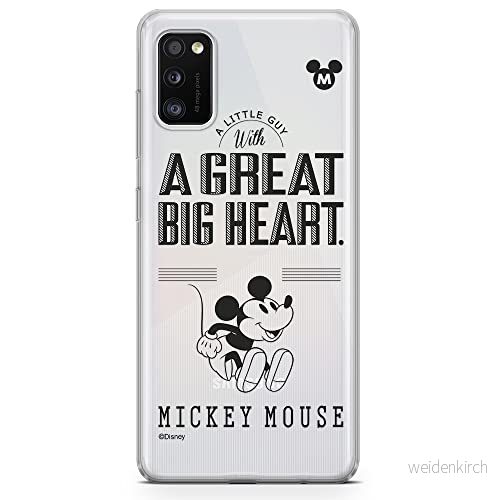 ERT GROUP mobiltelefonfodral för Samsung A41 originalt och officiellt licensierat Disney mönster Mickey 006 optimalt anpassad till formen på mobiltelefonen, gedeeltelijk transparant 5903537510002