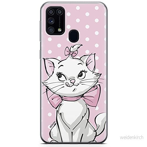 ERT GROUP mobiltelefonfodral för Samsung M31 originalt och officiellt licensierat Disney mönster Marie 002 optimalt anpassad till formen på mobiltelefonen, fodral tillverkad av TPU plast 5904805480638