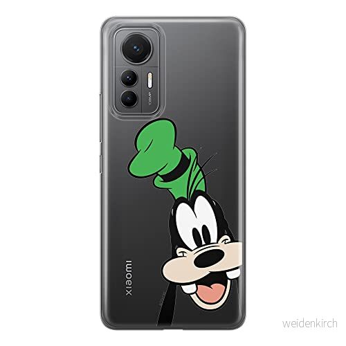 ERT GROUP mobiltelefonfodral för Xiaomi 12 LITE originalt och officiellt licensierat Disney mönster Goofy 001 optimalt anpassad till formen på mobiltelefonen, gedeeltelijk transparant 5905511501587