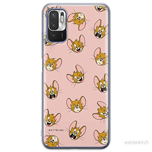 ERT GROUP mobiel telefoonhoesje voor Xiaomi REDMI NOTE 10 5G / POCO M3 PRO origineel en officieel erkend Tom and Jerry patroon 008, hoesje is gemaakt van TPU 5904805263620
