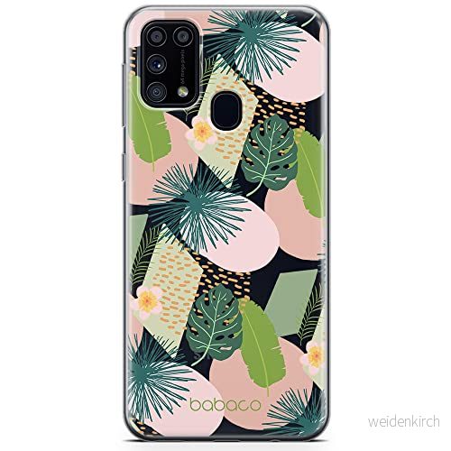 ERT GROUP mobiltelefonfodral för Samsung A31 originalt och officiellt licensierat Babaco mönster Plants 012 optimalt anpassad till formen på mobiltelefonen, gedeeltelijk transparant 5903932577860