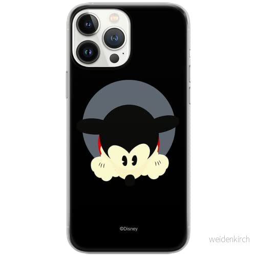 ERT GROUP mobiltelefonfodral för Iphone 13 PRO MAX originalt och officiellt licensierat Disney mönster Mickey 033 Vit optimalt anpassad till formen på mobiltelefonen, fodral tillverkad av TPU plast 5903932863505