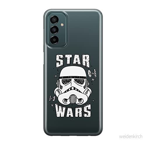 ERT GROUP mobiltelefonfodral för Samsung M13 4G/M23 5G/F23 originalt och officiellt licensierat Star Wars mönster Stormtrooper 013 anpassad till formen på mobiltelefonen, gedeeltelijk transparant 5905511366032