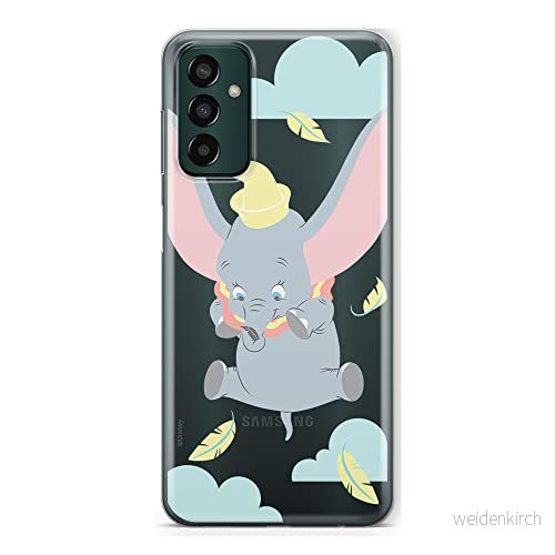 ERT GROUP mobiltelefonfodral för Samsung M13 4G originalt och officiellt licensierat Disney mönster Dumbo 014 optimalt anpassad till formen på mobiltelefonen, gedeeltelijk transparant 5905511331047