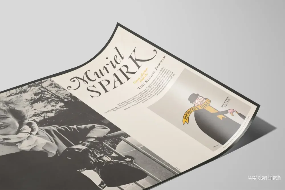 Muriel Spark - Stora författare i Time Reading Program-poster - Bild 2