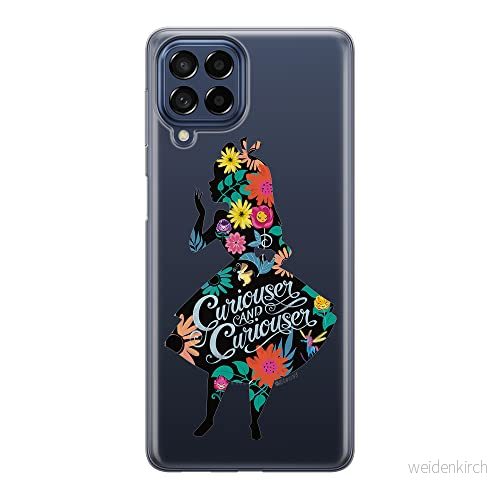 ERT GROUP mobiltelefonfodral för Samsung M33 5G originalt och officiellt licensierat Disney mönster Alice 002 optimalt anpassad till formen på mobiltelefonen, gedeeltelijk transparant 5905511342036