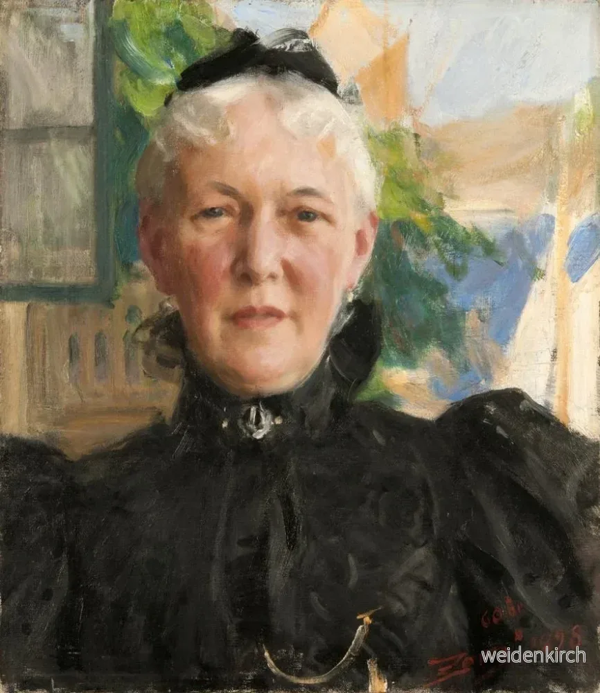 Målning Göthilda Fürstenberg - Anders Zorn | Konsttryck - Bild 2