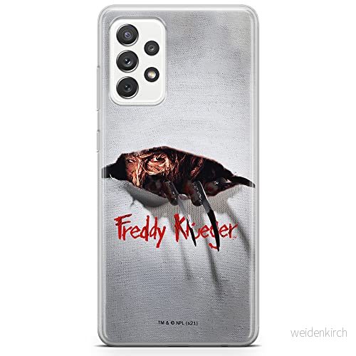 ERT GROUP mobiltelefonfodral för Samsung A53 5G originalt och officiellt licensierat Horror mönster Nightmare of Elm Street 008 anpassad till formen på mobiltelefonen, fodral tillverkad av TPU plast 5905511089566