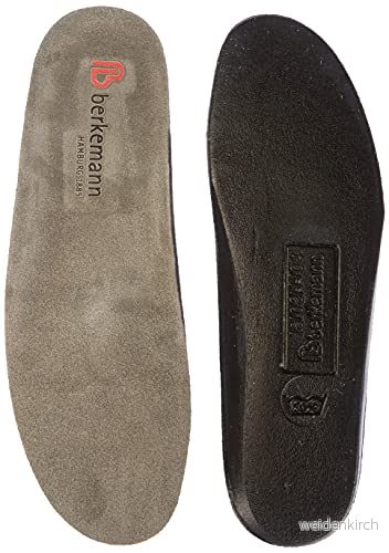 Berkemann Herr bad mjuk skumfotsäng sneakers, GRÅ 44.5 EU 4049261389154
